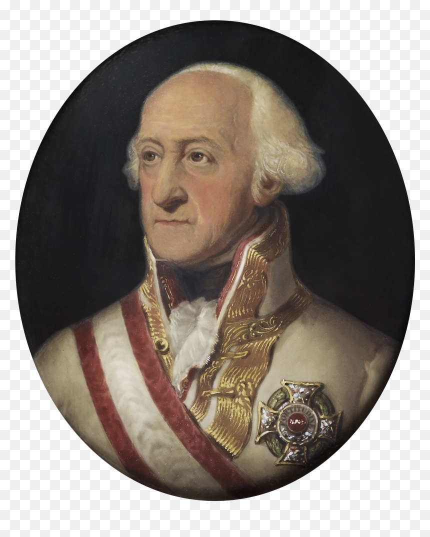 Prince Frederick Josias Of Saxe Coburg Saalfeld - Battle Of Wattignies, HD Png Download - png portrait