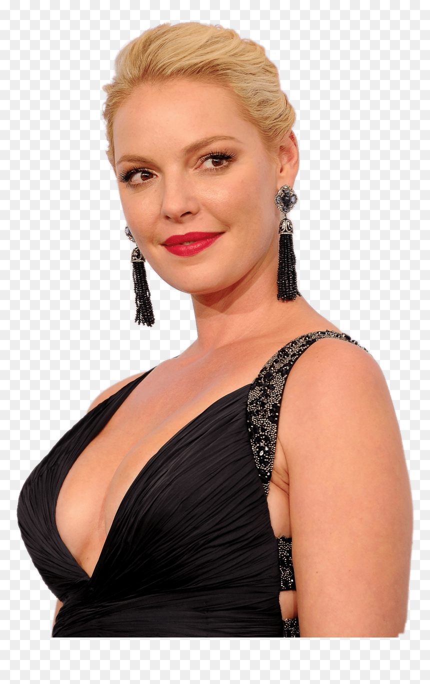 Katherine Heigl Deep Cleevage - Katherine Heigl, HD Png Download - png portrait
