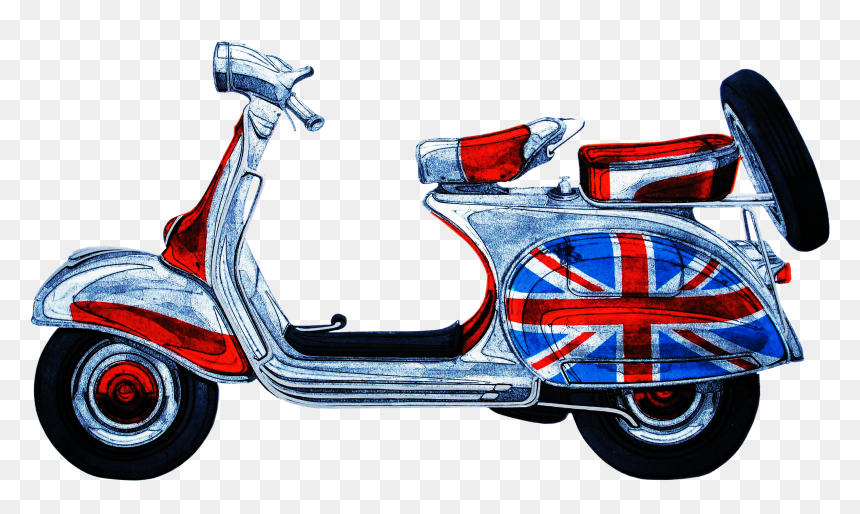 Old Scooter Png Hd, Transparent Png - illuminati .png