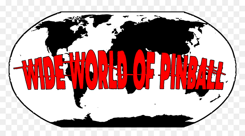 Wall Stickers Map Of World, HD Png Download - pinball flipper png