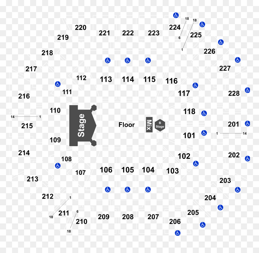Ricoh Coliseum Seating Chart Wwe, HD Png Download - ariana grande text png