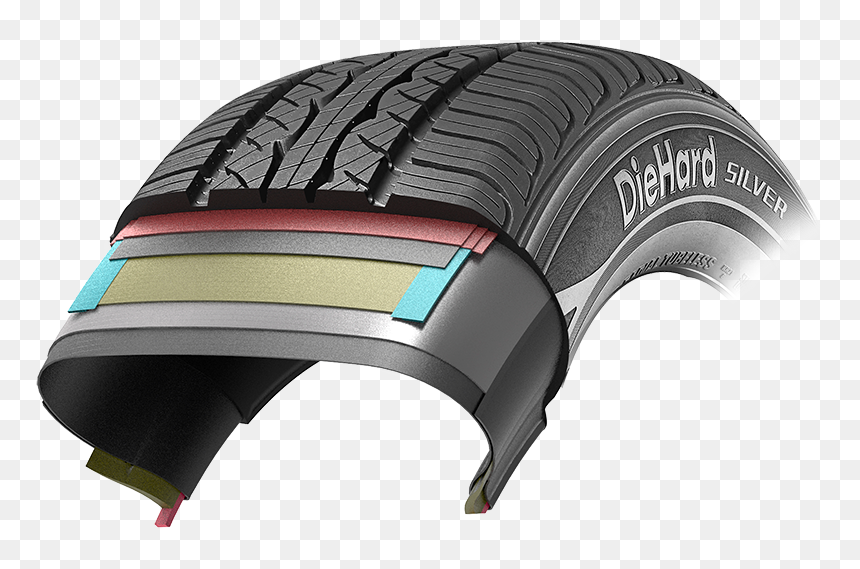 Diehard Silver - Tread, HD Png Download - die hard png
