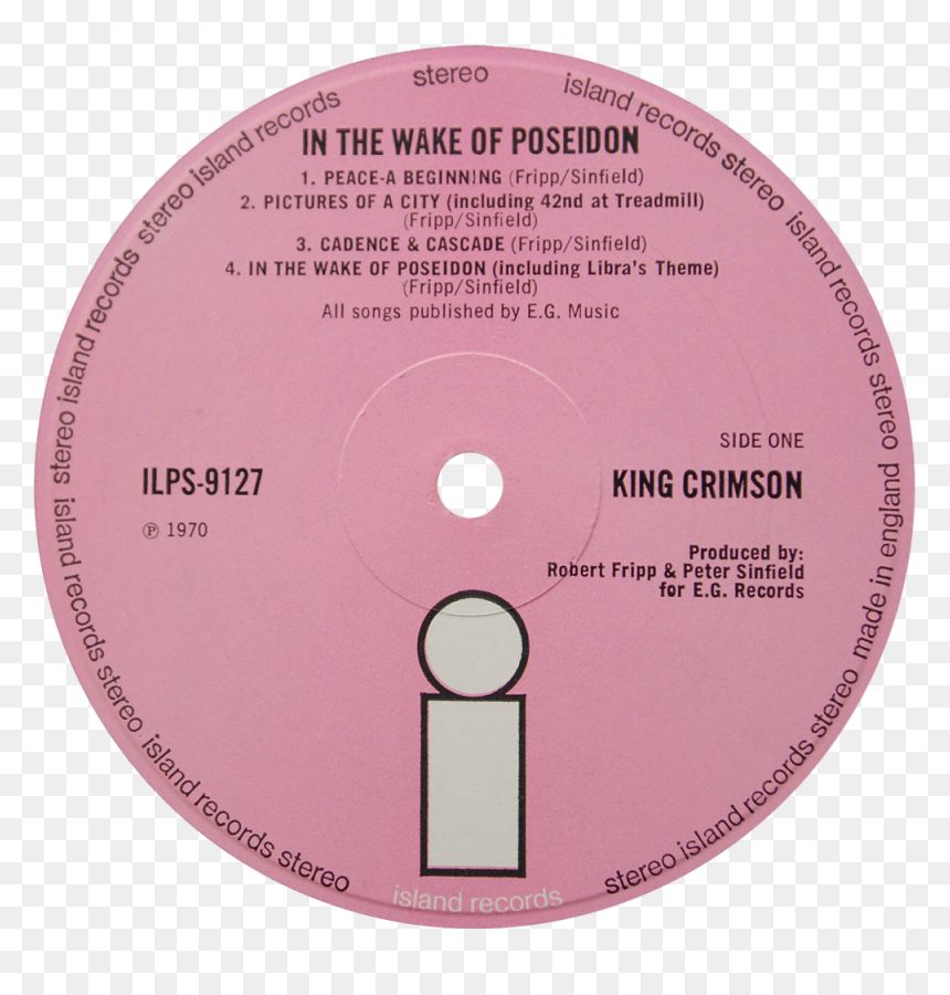 Ilps 9127 King Crimson Label - Circle, HD Png Download - king crimson png