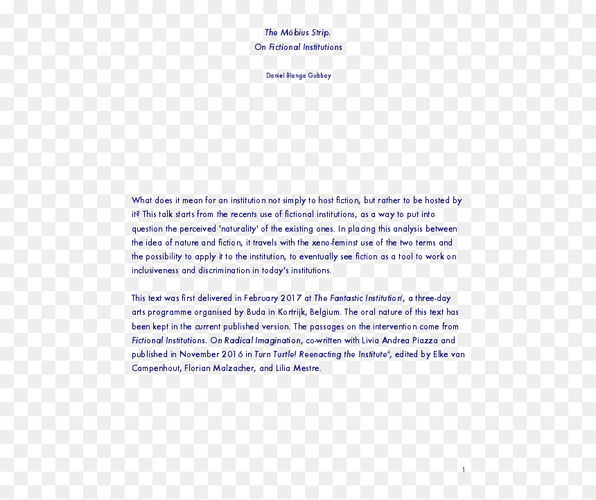Document, HD Png Download - mobius strip png