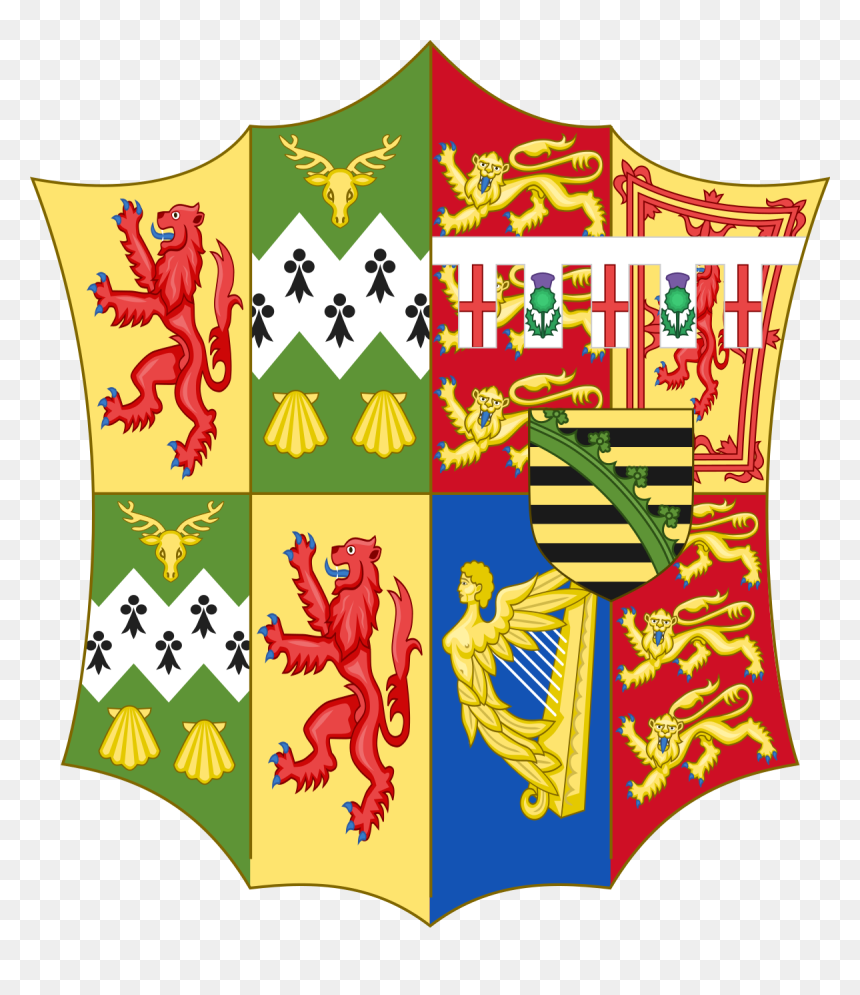 Marital Coat Of Arms, HD Png Download - dragon crest png