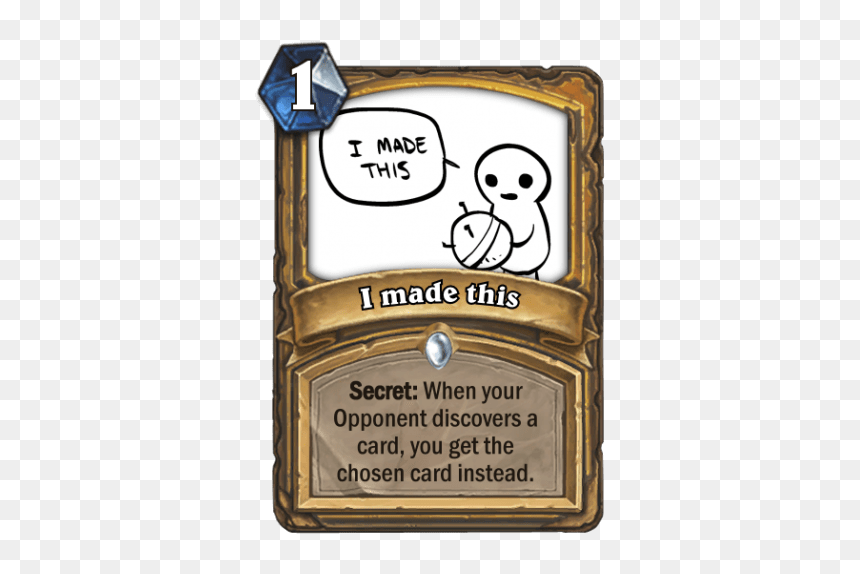 Custom Hearthstone Cards, HD Png Download - hearthstone cards png