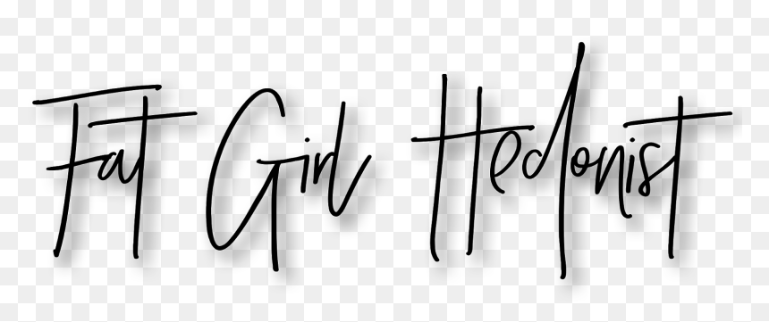 Fatgirl Hedonist - Calligraphy, HD Png Download - karate chop png