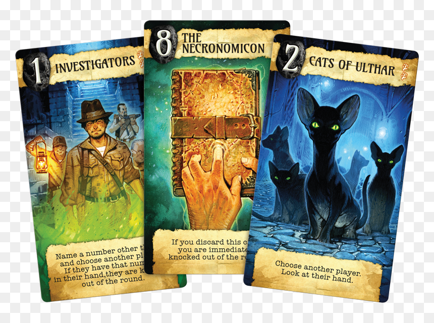 Love Craft Letter Card Game, HD Png Download - necronomicon png