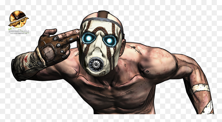 Download Borderlands Png Clipart - Borderlands Png, Transparent Png - borderlands psycho png
