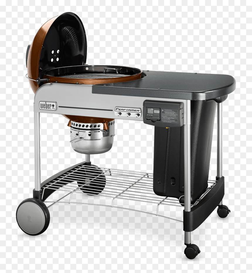 Weber Grills - Crimson Weber Performer Deluxe, HD Png Download - weber grill png