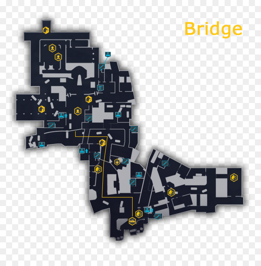 Bridge Full - Dirty Bomb Bridge Map, HD Png Download - dirty bomb png