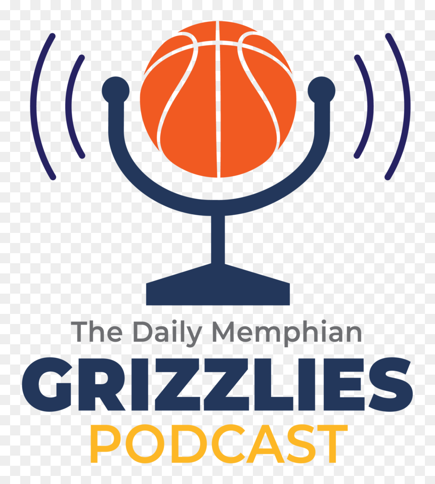 Grizzlies Podcast Logo Final - Shoot Basketball, HD Png Download - memphis grizzlies png