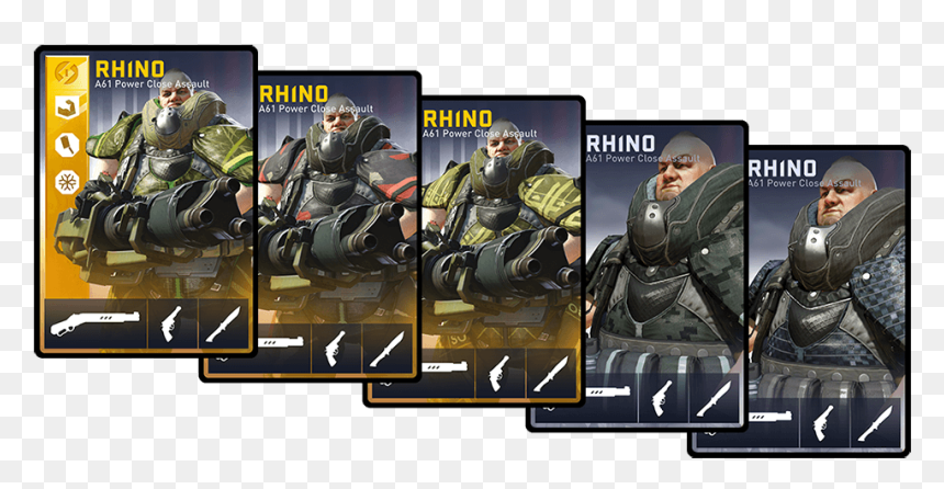 Undefined - Rhino Loadout Cards, HD Png Download - dirty bomb png