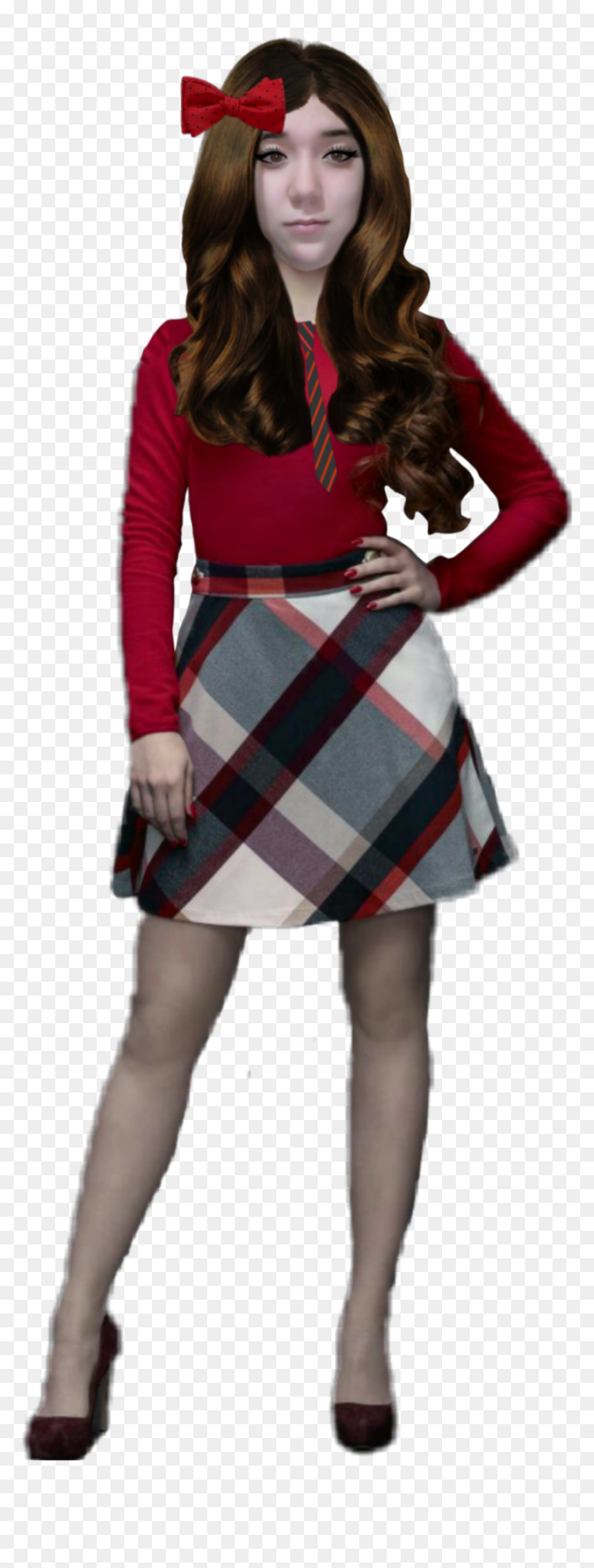 #elena#wardrobe - Cheryl Blossom Cardboard Cutout, HD Png Download - elena png