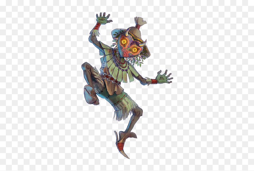 Character Art By Katrin Liedsee - Cartoon, HD Png Download - majoras mask moon png