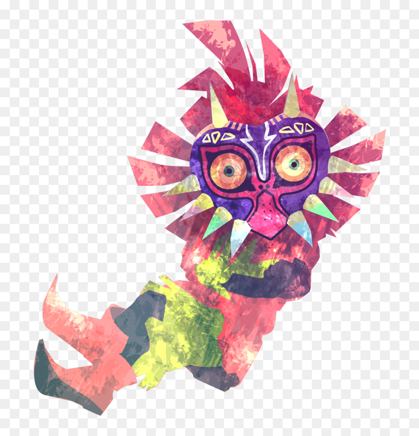 Opening Score - Majora"s Mask - Illustration, HD Png Download - majoras mask moon png