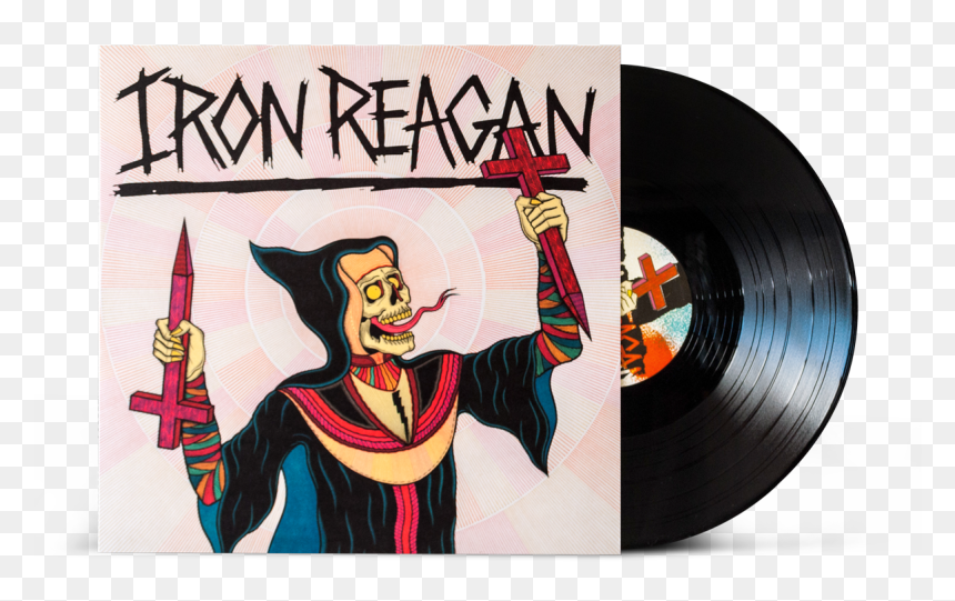 Iron Reagan Crossover Ministry""
 Class= - Iron Reagan Crossover Ministry, HD Png Download - reagan png