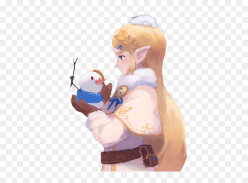 #zelda #princess #hyrule #botw #freetoedit - Cartoon, HD Png Download - zelda botw png