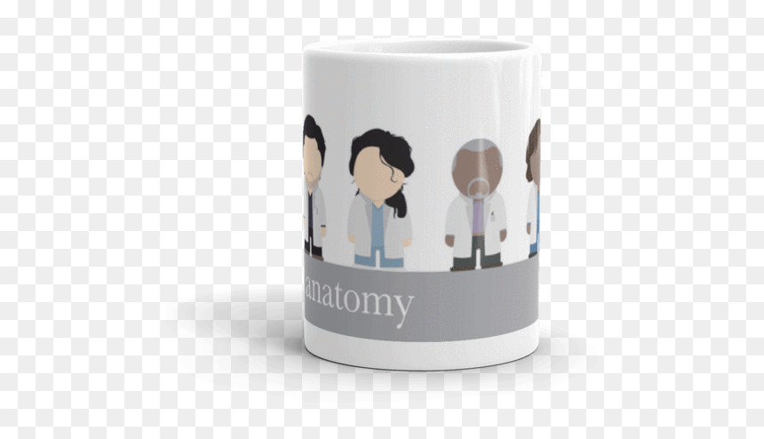 Coffee Cup, HD Png Download - greys anatomy png