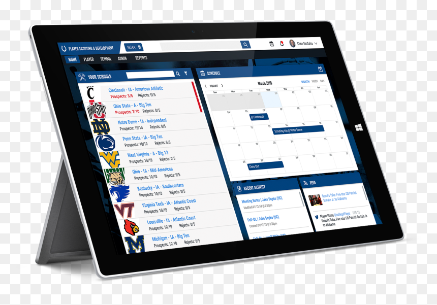 Surface Pro Colts - Tablet Computer, HD Png Download - indianapolis colts png