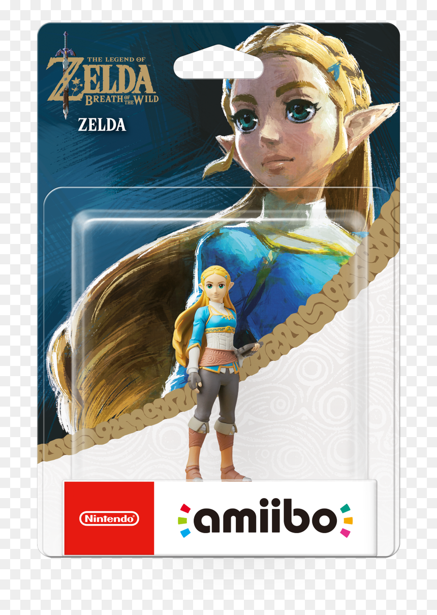 Amiibo Zelda Legend Of Zelda Breath, HD Png Download - zelda botw png