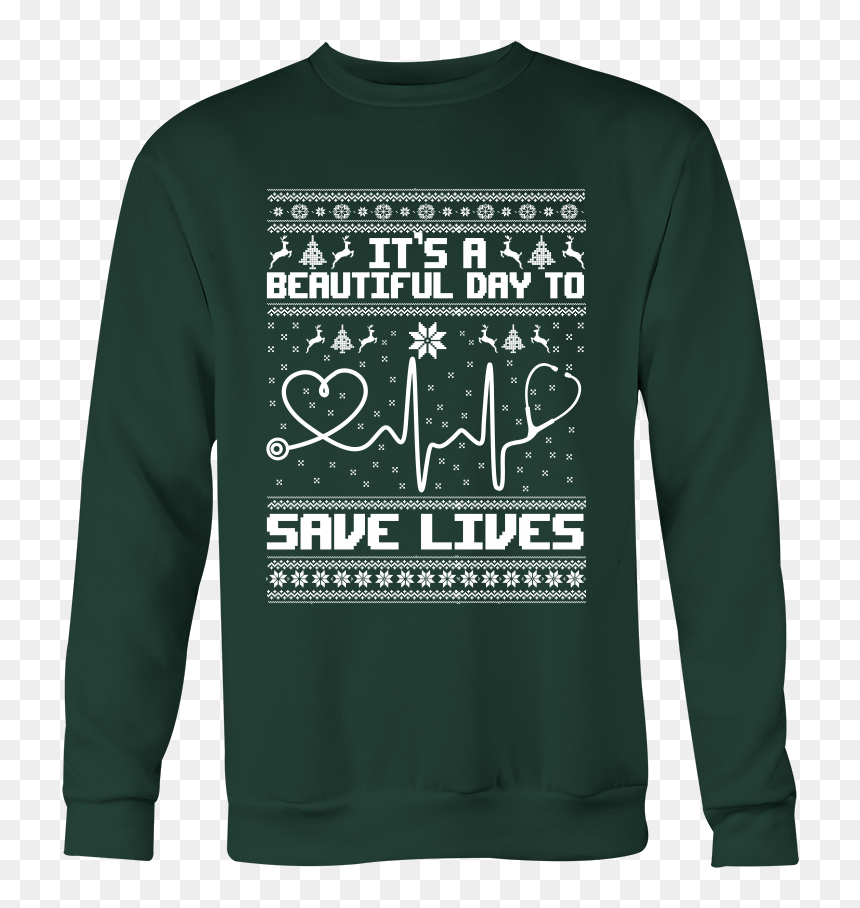 Grey"s Anatomy It"s A Beautiful Day To Save Lives Ugly - Grey's Anatomy Ugly Sweater, HD Png Download - greys anatomy png