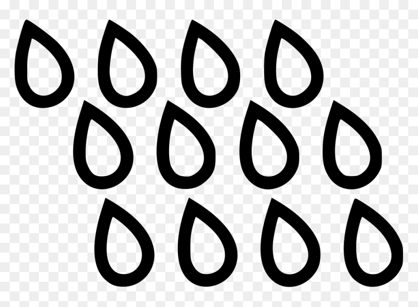 Rain - Line Art, HD Png Download - black ops 3 svg png