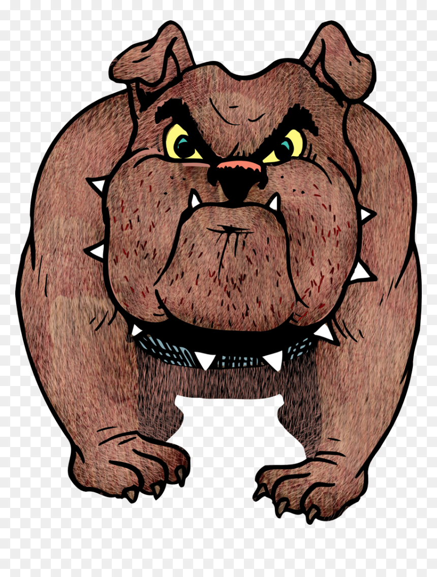 Transparent Images Of Cartoon British Bulldogs, HD Png Download - super magical chest png
