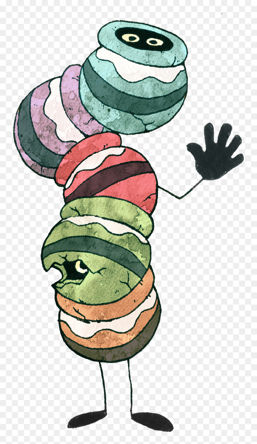 Pot Friends
creatures That Hide In Pots - Pot Fakemon, HD Png Download - tripping png