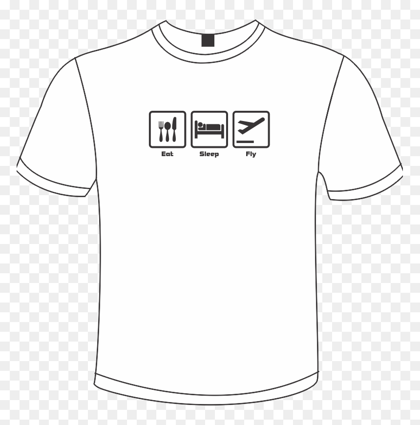 T-shirt, HD Png Download - eat sleep png