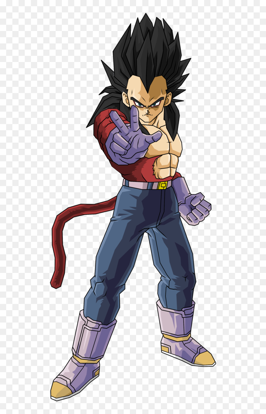 No Caption Provided - Vegeta Ssj4 Full Body, HD Png Download - ssb vegeta png