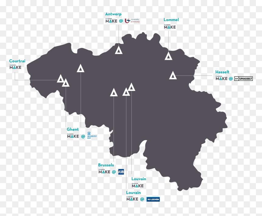 Flanders Make Locations - Belgian Monarchy Referendum 1950, HD Png Download - fma png