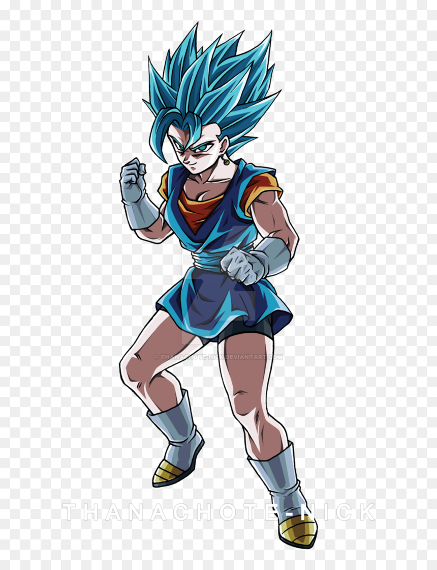 Vegetto Woman, HD Png Download - ssb vegeta png