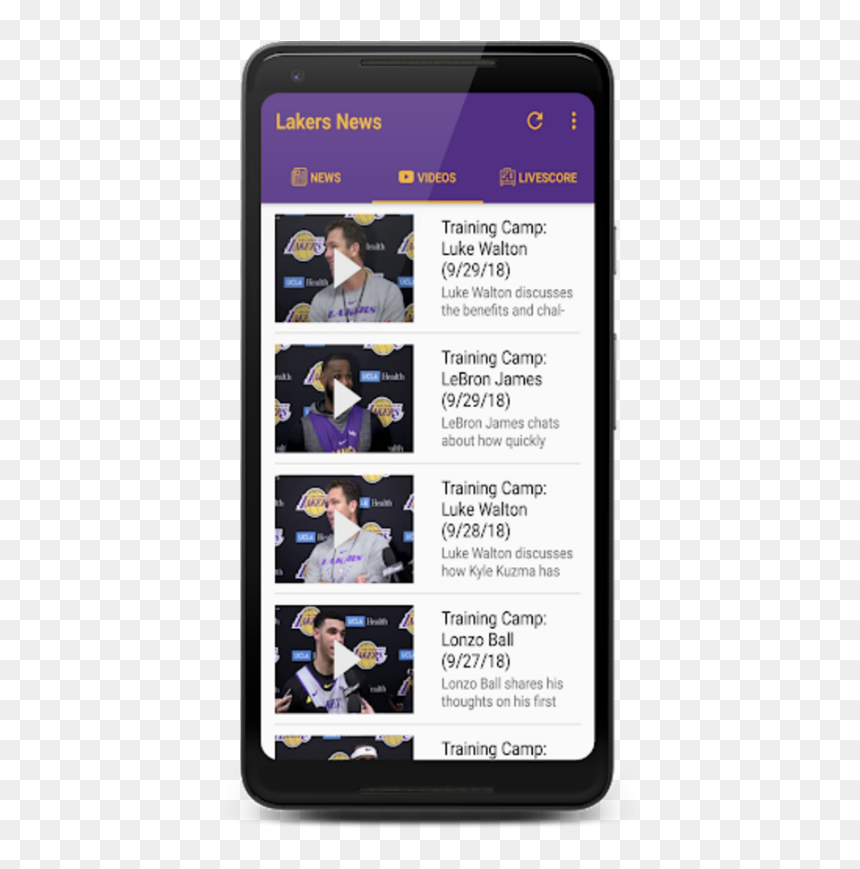 Smartphone, HD Png Download - lonzo png