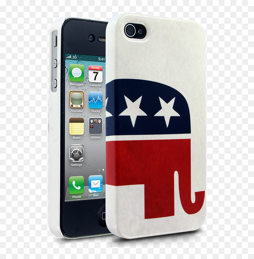 Republican And Democrat Signs, HD Png Download - gop elephant png