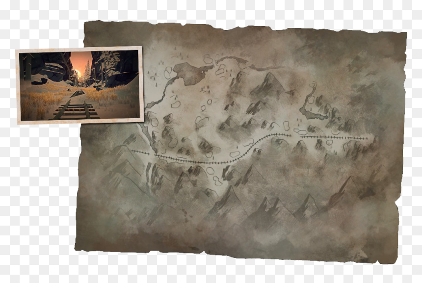 Broken Railroad The Long Dark, HD Png Download - the long dark png
