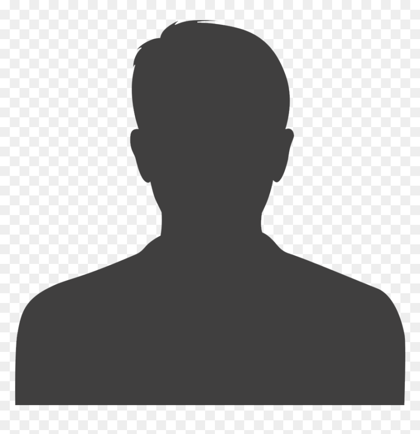 Ankit Desai - Silhouette Man, HD Png Download - default image png