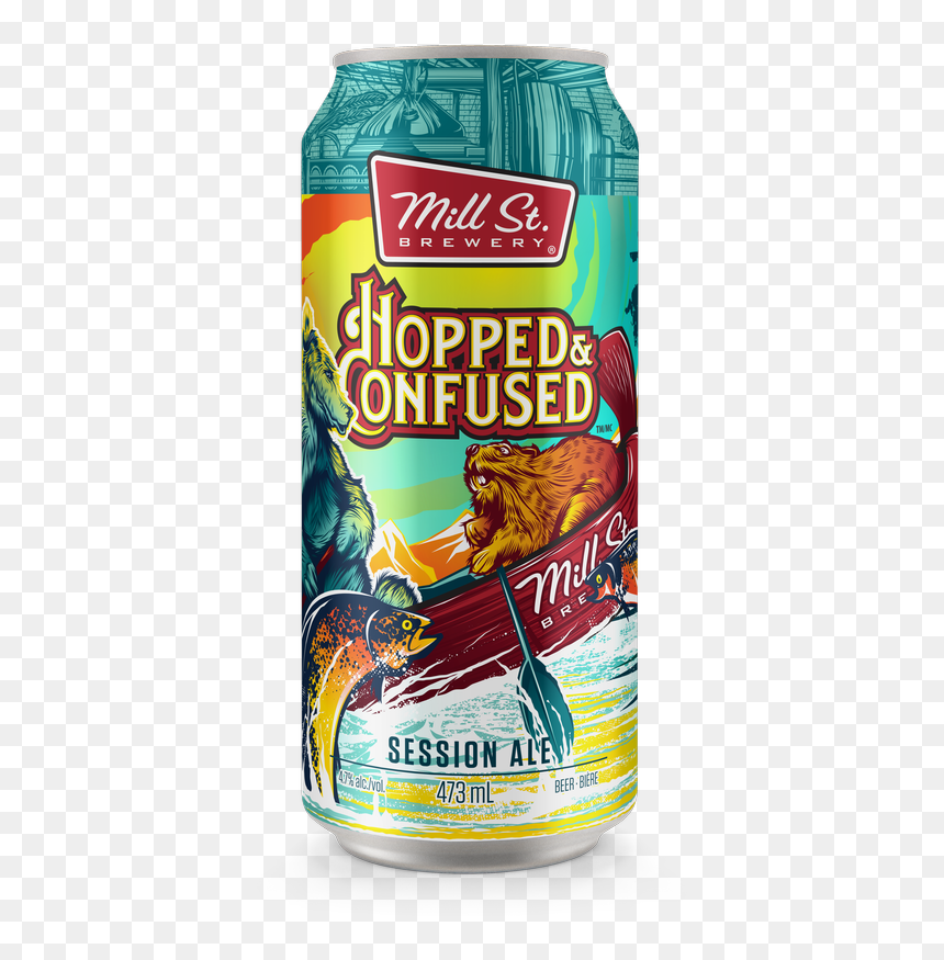 [linked Image] - Mill Street Hopped And Confused, HD Png Download - colt 45 beer png