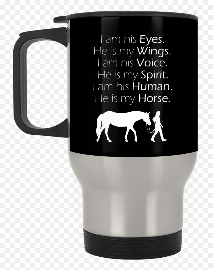 He Is My Horse Mugs - Mug, HD Png Download - colt 45 beer png