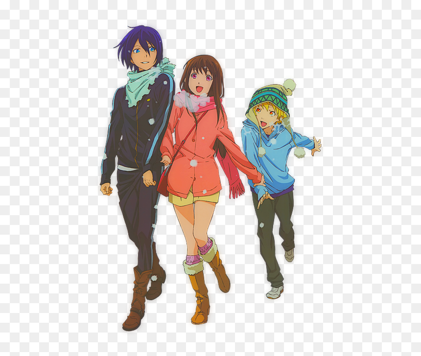 Noragami Yato Y Hiyori, HD Png Download - yukine png