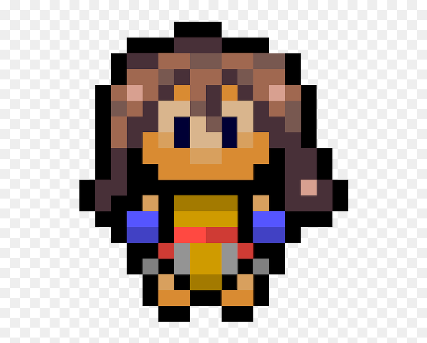 Pixel Art Easy Ice Cream, HD Png Download - pokemon trainer sprites png