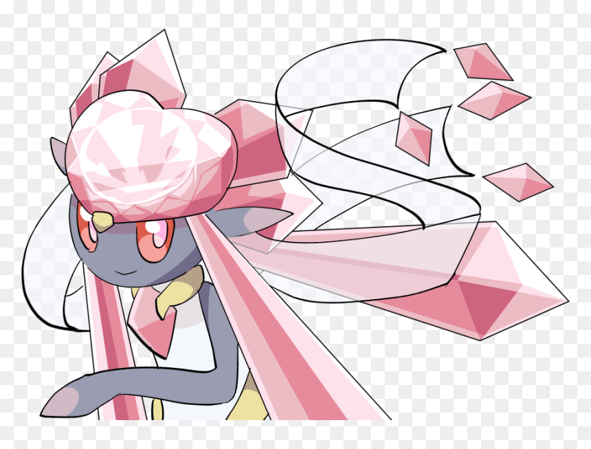 Pokémon Omega Ruby And Alpha Sapphire Pokémon X And - Cartoon, HD Png Download - diancie png