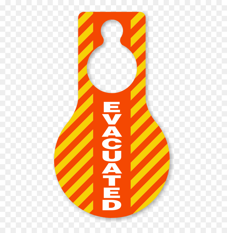 Evacuated Door Hangers Clipart , Png Download - Cartoline Di Natale Shabby, Transparent Png - door hangers png