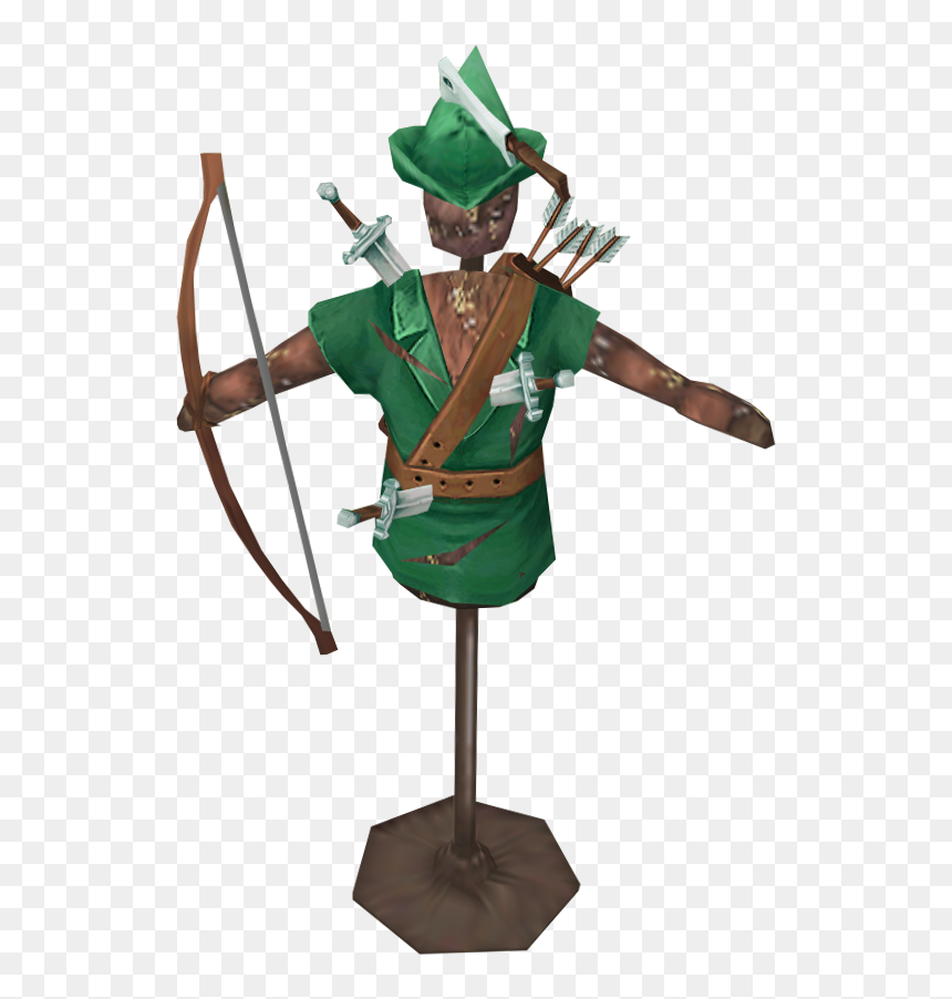 The Runescape Wiki - Figurine, HD Png Download - training dummy png