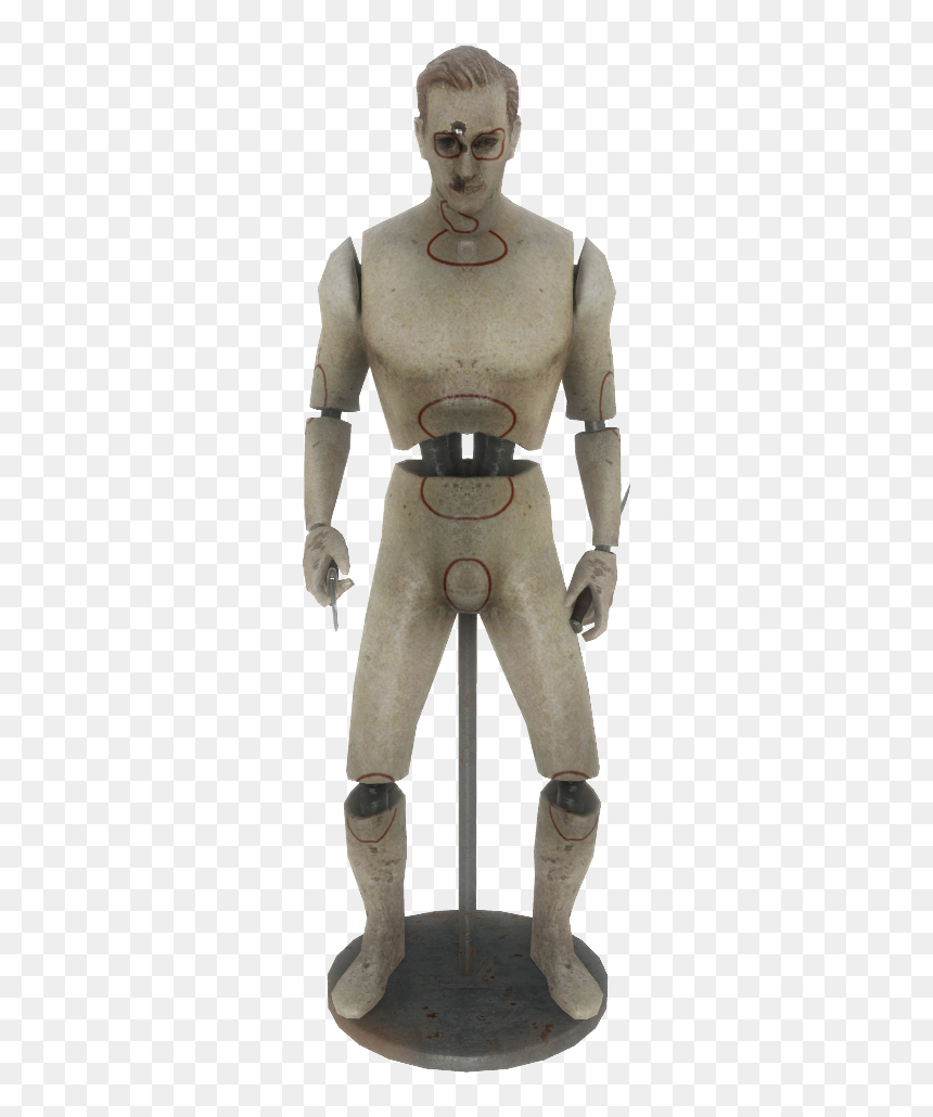 Nukapedia The Vault - Figurine, HD Png Download - training dummy png