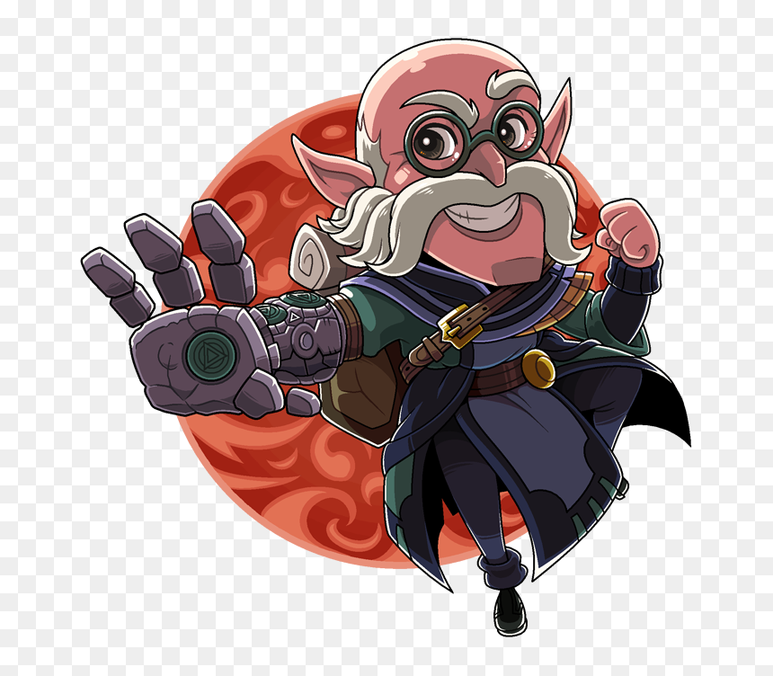 Paladins Chibi Png, Transparent Png - androxus png