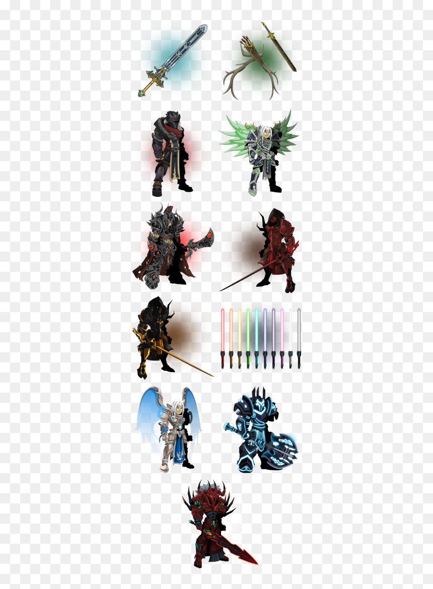 Prismatic Laser Set Aqw, HD Png Download - aqw png