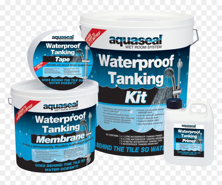 Aqw Png , Png Download - Aquaseal Wet Room Tanking System, Transparent Png - aqw png