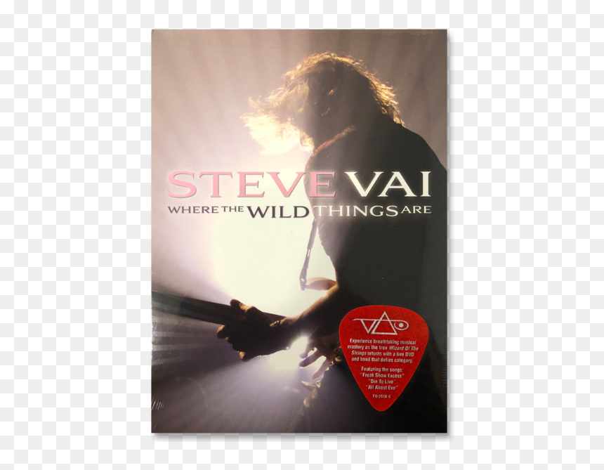 Where The Wild Things Are Dvd - Steve Vai Where The Wild Things Are Dvd, HD Png Download - dvds png