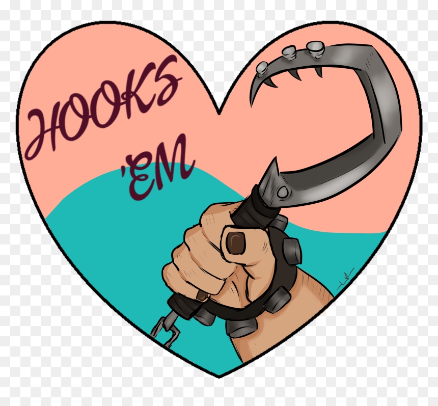 Heart, HD Png Download - roadhog hook png